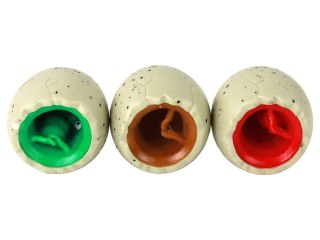 ZABAWKA ANTYSTRESOWA DINOZAUR W JAJKU GNIOTEK SqUISHY