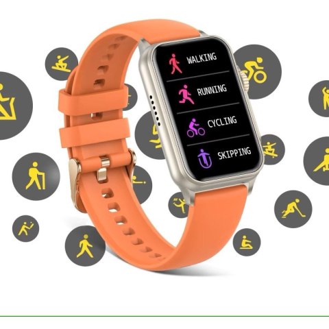 Smartwatch Damski RUBICON RNCF06 Black SMARUB222 N/A