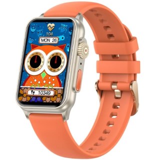 Smartwatch Damski RUBICON RNCF06 Tytan/Orange SMARUB221 N/A