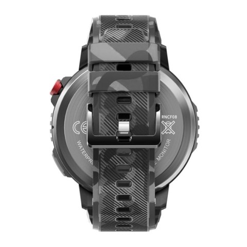 Smartwatch Męski RUBICON RNCF08 Black/Moro SMARUB232 N/A