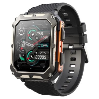 Smartwatch Męski Rubicon RNCF27 BLACK/ORANGE N/A