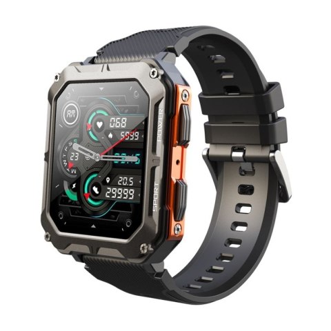 Smartwatch Męski Rubicon RNCF27 BLACK/ORANGE N/A