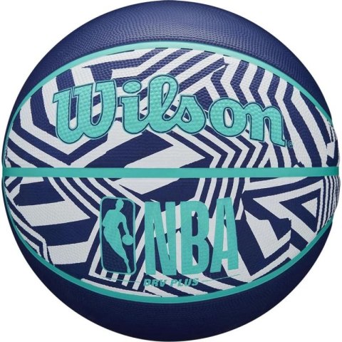 PIŁKA DO KOSZYKÓWKI WILSON NBA DRV PLUS DAZZLE CAMO BSKT INDIGO R.7 N/A
