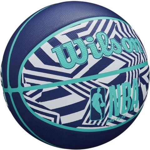 PIŁKA DO KOSZYKÓWKI WILSON NBA DRV PLUS DAZZLE CAMO BSKT INDIGO R.7 N/A