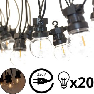 GIRLANDA OGRODOWA PARTY LIGHT 20LED N/A