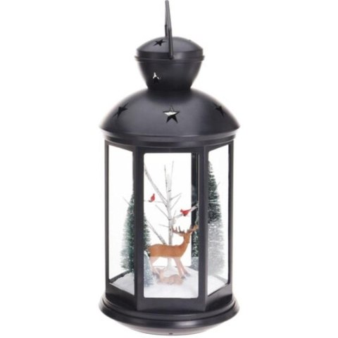LATARNIA DEKORACYJNA LED 43CM RENIFERY N/A