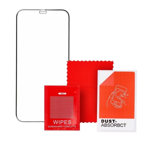 Szkło Hartowane 6D do iPhone 17 Veason Pro Glass czarne