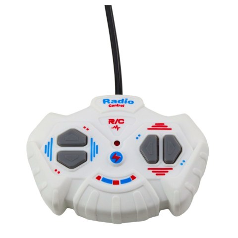 Koparka Budowlana Zdalnie Sterowana RC Światła Biała 1:30