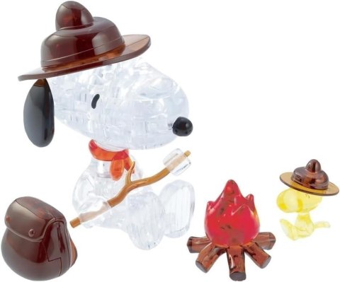 CRYSTAL PUZZLE - SNOOPY CAMPING