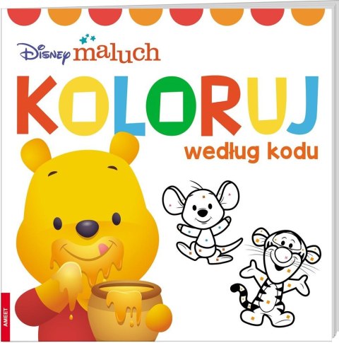 DISNEY MALUCH. KOLORUJ WEDŁUG KODU
