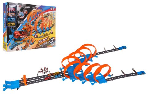 EKSTREMALNY TOR WYŚCIGOWY Z FUNKCJĄ ŚWIATEŁ I DŹWIĘKU 111EL.