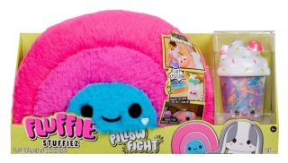 FLUFFIE STUFFIEZ PILLOW FIGHT- RAINBOW