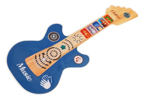GITARA DLA NAJMŁODSZYCH Z FUNKCJĄ ŚWIATEŁ