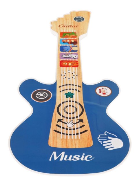 GITARA DLA NAJMŁODSZYCH Z FUNKCJĄ ŚWIATEŁ