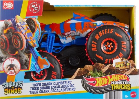 HOT WHEELS MONSTER TRUCKS R/C TIGER SHARK 1:15