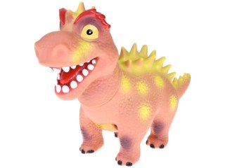 INTERAKTYWNY GUMOWY DINOZAUR FIGURKA Z DŹWIĘKIEM RYCZY ZA5725