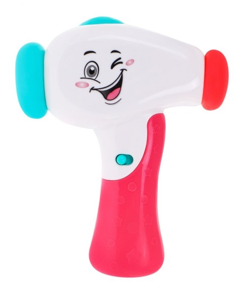 INTERAKTYWNY MŁOTEK DLA DZIECI 12M+ ŚWIATŁA I DŹWIĘKI DLA MAŁYCH MAJSTERKOWICZÓW