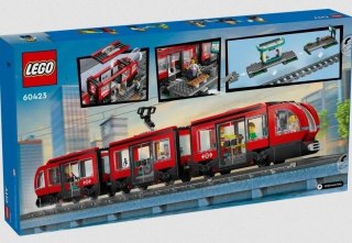 LEGO(R) CITY 60423 TRAMWAJ MIEJSKI ZE STACJĄ