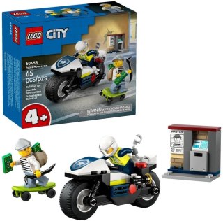 LEGO(R) CITY 60455 POŚCIG NA MOTOCYKLU POLICYJNYM