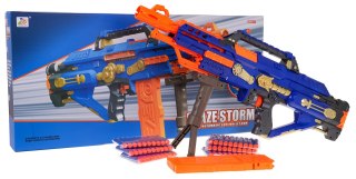 MEGA KARABIN BLAZE STORM NA POCISKI NIEBIESKI