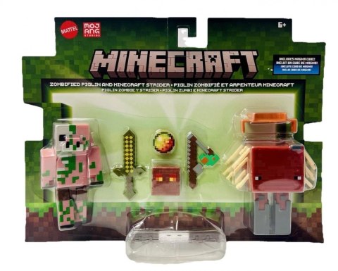 MINECRAFT FIGURKI 2-PAK + AKCESORIA JCN56