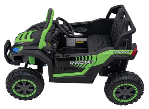 POJAZD BUGGY UTV 2000M RACING ZIELONY