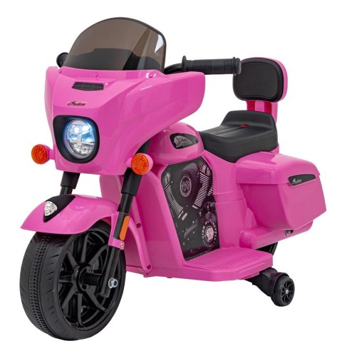 POJAZD CHOPPER INDIAN RÓŻOWY