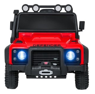 POJAZD LAND ROVER DEFENDER 110 SVX CONCEPT CZERWONY