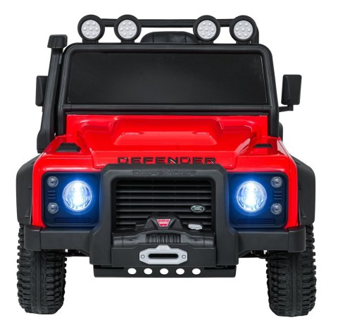 POJAZD LAND ROVER DEFENDER 110 SVX CONCEPT CZERWONY