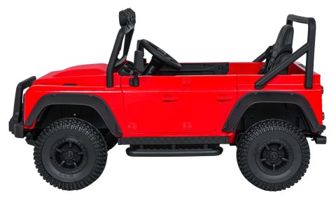 POJAZD LAND ROVER DEFENDER 110 SVX CONCEPT CZERWONY