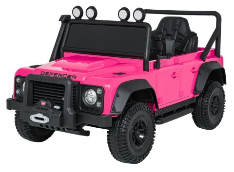 POJAZD LAND ROVER DEFENDER 110 SVX CONCEPT RÓŻOWY