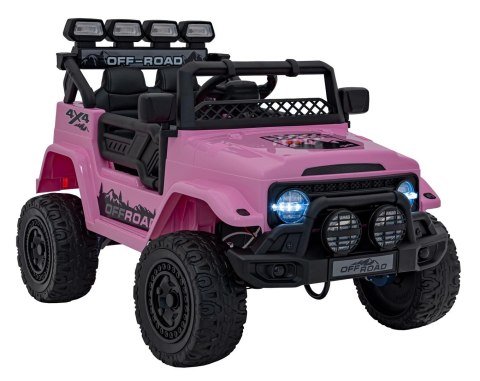POJAZD OFF-ROAD CLIMBER RÓŻOWY