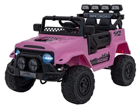 POJAZD OFF-ROAD CLIMBER RÓŻOWY