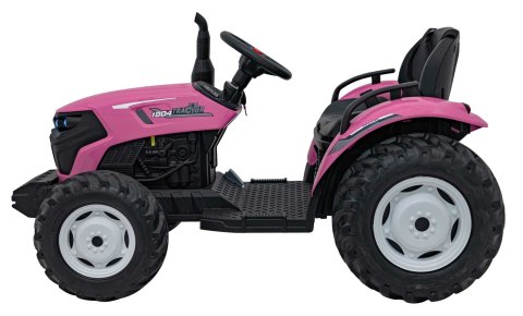 POJAZD TRAKTOR GROW 1804 RÓŻOWY