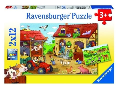 PUZZLE 2x12 ŻYCIE NA WSI