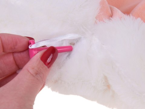 WIELKA PLUSZOWA PIŁKA MASKOTKA UROCZE ZWIERZĄTKO 45CM KOTEK ZA5976