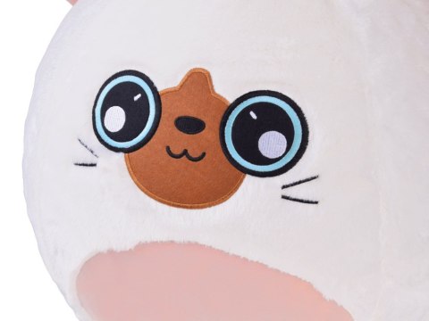 WIELKA PLUSZOWA PIŁKA MASKOTKA UROCZE ZWIERZĄTKO 45CM KOTEK ZA5976