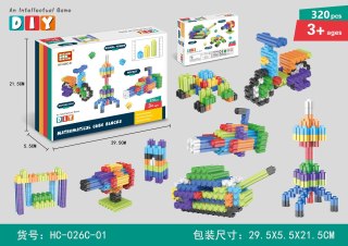 ZESTAW KLOCKÓW STEAM 320EL.