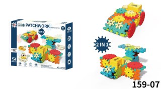 ZESTAW KLOCKÓW STEAM 51EL.